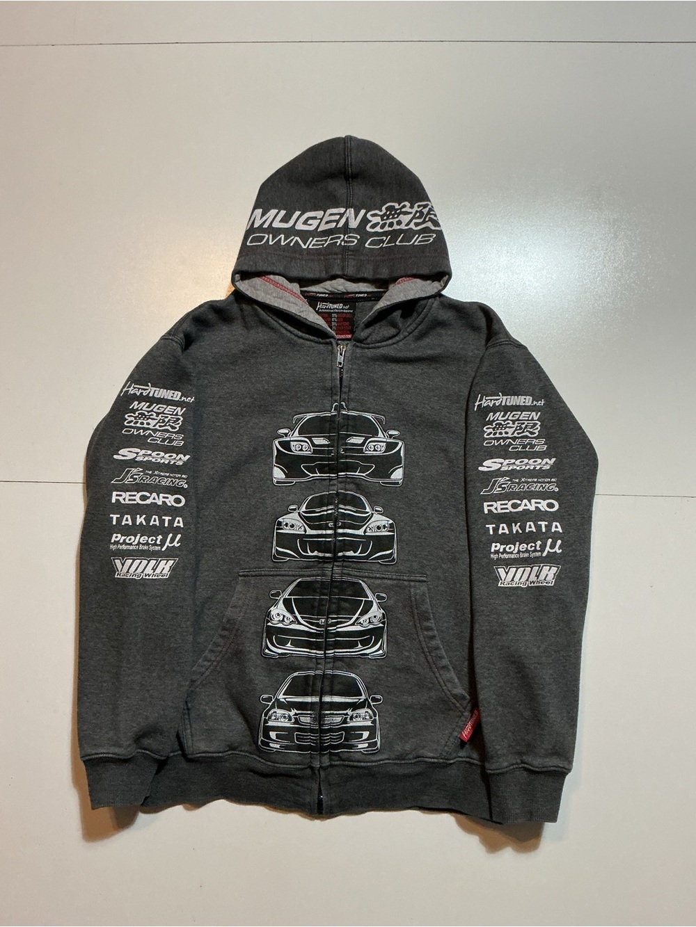 Hardtuned Honda Mugen Type R NSX S2000 Integra Civic Street Car Racing Hoodie